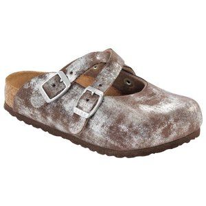 NEW Birkenstock Kids Dorian Kinder Stardust Stone Mules Clogs